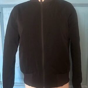 Lululemon Reversible Women’s Black Bomber Jacket